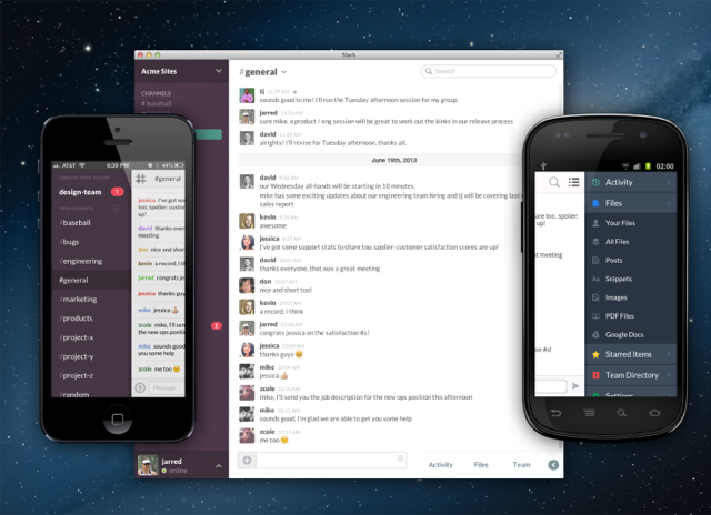 Chat tools like Slack can improve your Executive Board's daily communication. Photo courtesy of Tech Crunch. 
