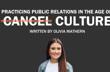 Practicing Public Relations in the Age of Cancel Culture