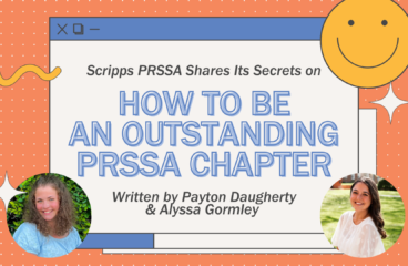 Scripps PRSSA Shares Its Secrets on How To Be an Outstanding Chapter