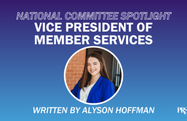 National Committee Spotlight: Vice President of Member Services