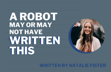 A Robot May or May Not Have Written This