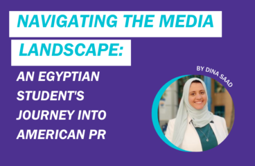 From the Heart of Cairo to Sunny California: An Egyptian Student’s Journey into American PR at California State University Fullerton.