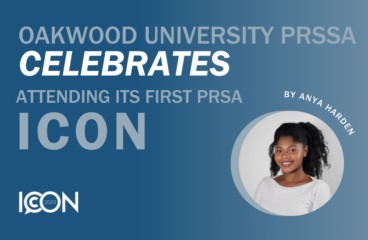 Oakwood University PRSSA Celebrates Attending Its First PRSA ICON