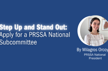 Step Up and Stand Out: Apply for a PRSSA National Subcommittee