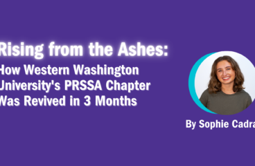 Rising from the Ashes: How Western Washington University’s PRSSA Chapter Was Revived in 3 Months