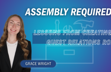 Assembly Required: Lessons from Creating a Guest Relations Role